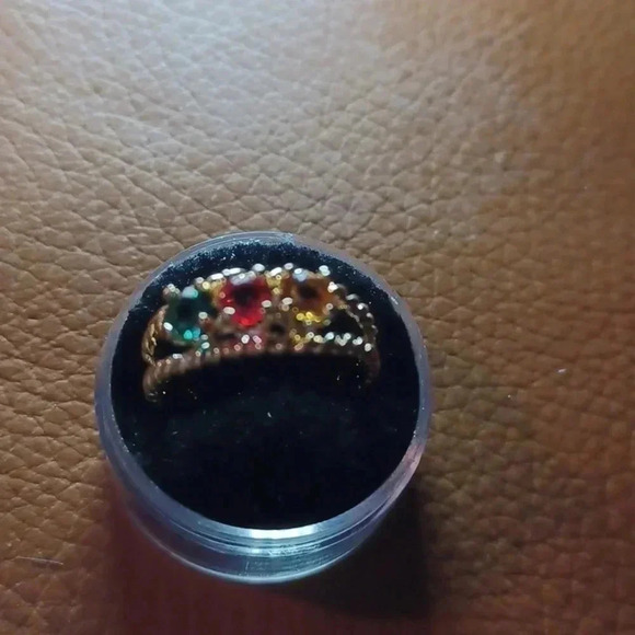 💙🌹Gold-plated Mother's ring. yellow - Picture 5 of 8